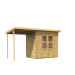  Karibu | Tuinhuis Merseburg 3 met Overkapping 209808-01